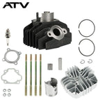 47mm Cylinder Piston Ring Gasket Kit For Yamaha PW80 Y-Zinger 1983-2006