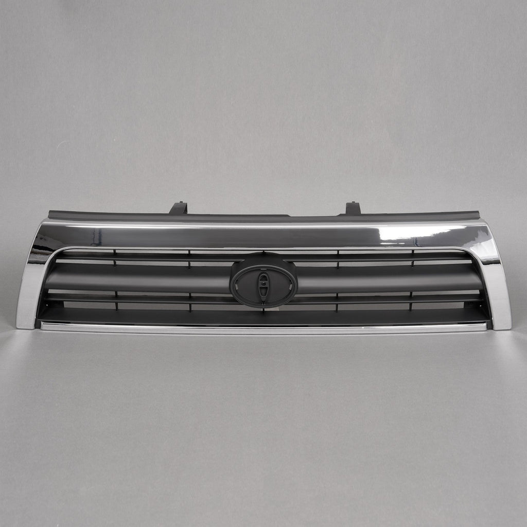 Grille Assembly For 1996-1998 Toyota 4Runner Chrome Shell With Emblem Base