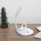 USB LED Desk Light Dimmable Bedside Reading Lamp Rechargeable Touch Control US