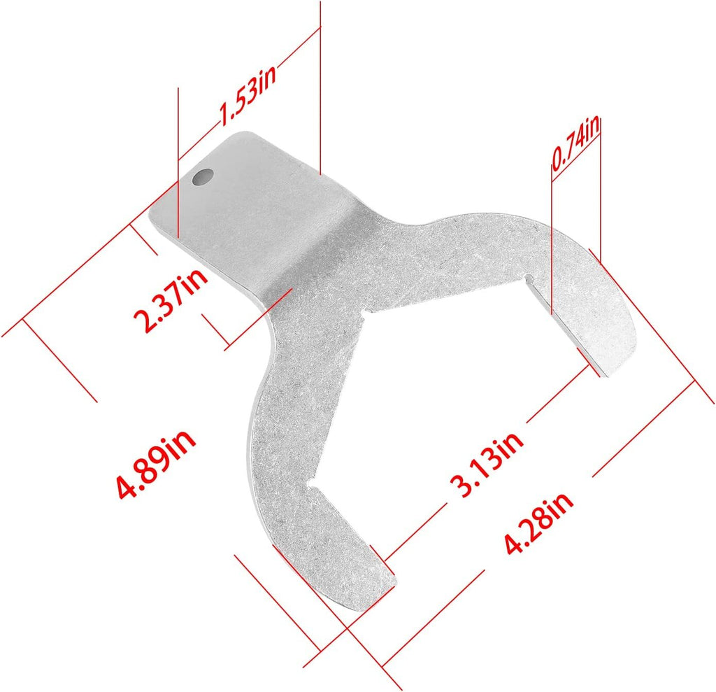 Interior Bulkhead Nut Metal Wrench for Pentair/PacFab Triton II TR40,50,60,100