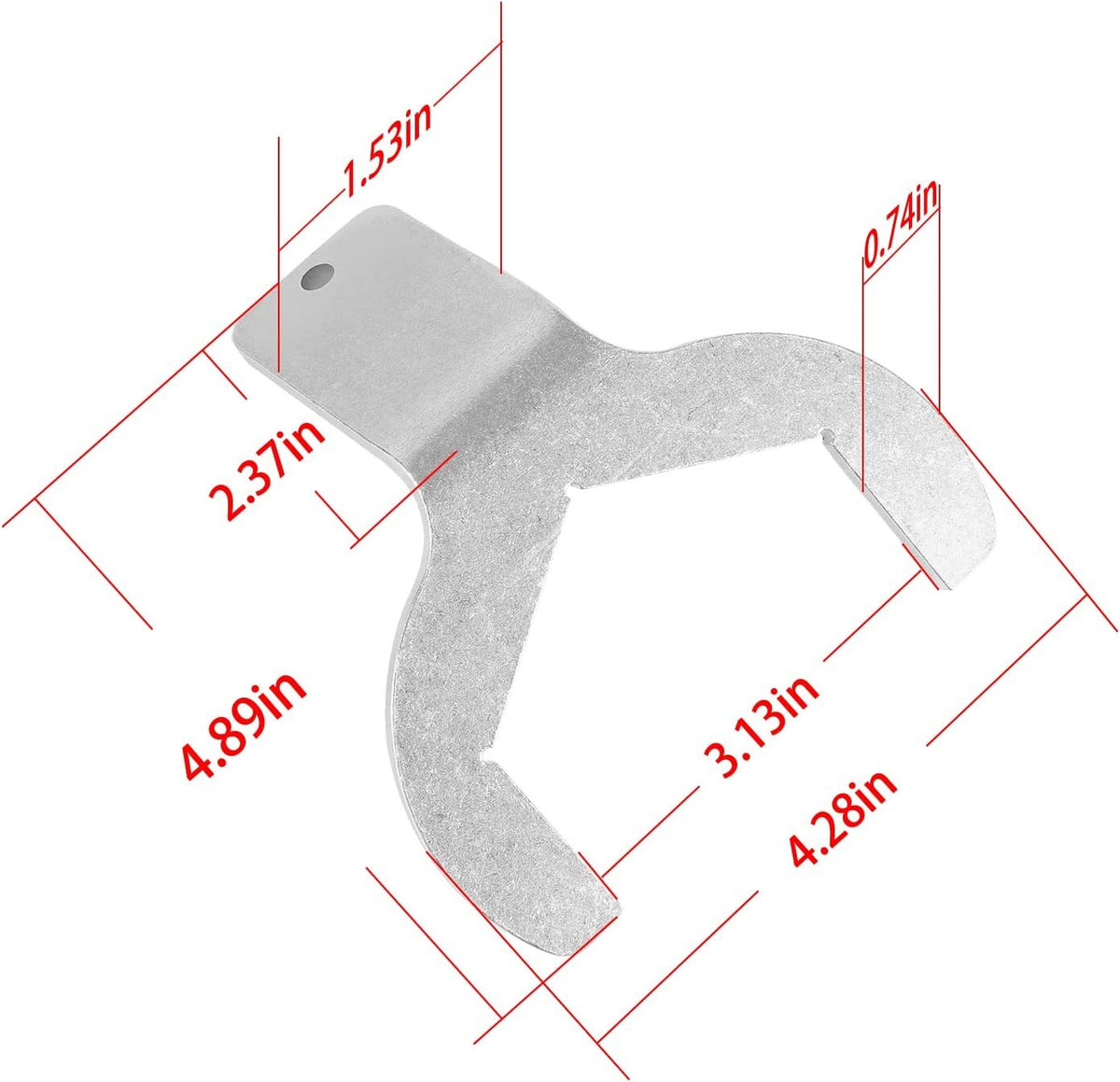 Interior Bulkhead Nut Metal Wrench for Pentair/PacFab Triton II TR40,50,60,100