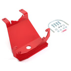 Front Skid Plate Red Steel For Jeep Wrangler 2018-23 / Gladiator 2020-23 RS62116