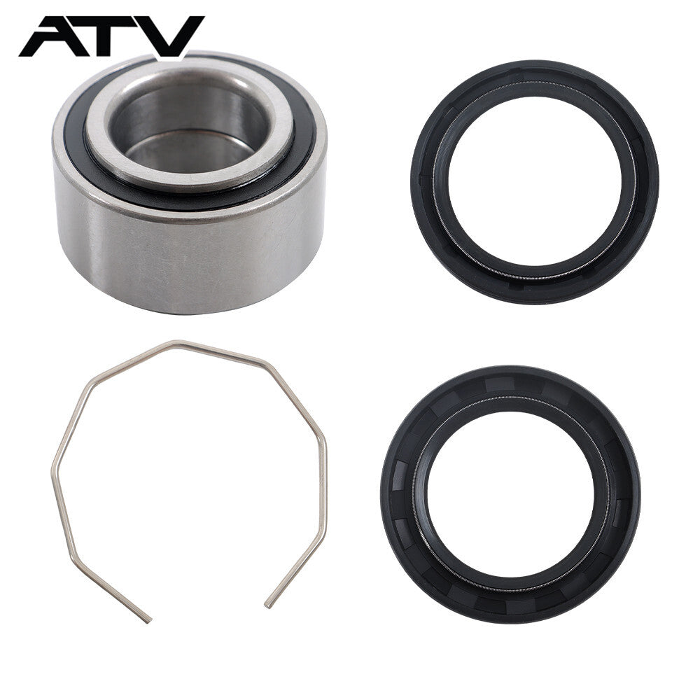 For Arctic Cat 375 400 500 600 Bearcat 454 Front Wheel Hub Bearings & Seal Kit
