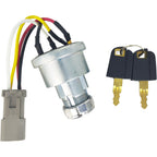 For Caterpillar 277B 246 262 232B 232 267B Ignition Switch w/ 2 Keys 142-8858