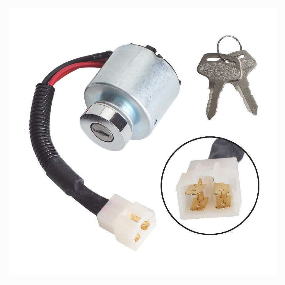 Ignition Switch fits Kubota 66101-55200 Bx1500D, Bx1830D, Bx2200D, Bx2230D