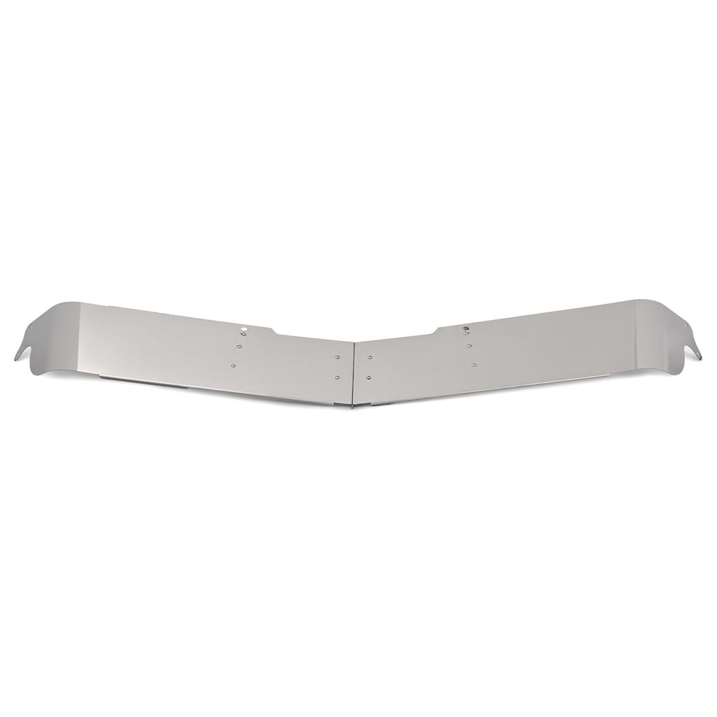 11" Stainless Steel Drop Sunvisor Flat Windshield Fit Mack CH CX Granite Vision