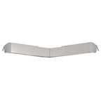 11" Stainless Steel Drop Sunvisor Flat Windshield Fit Mack CH CX Granite Vision