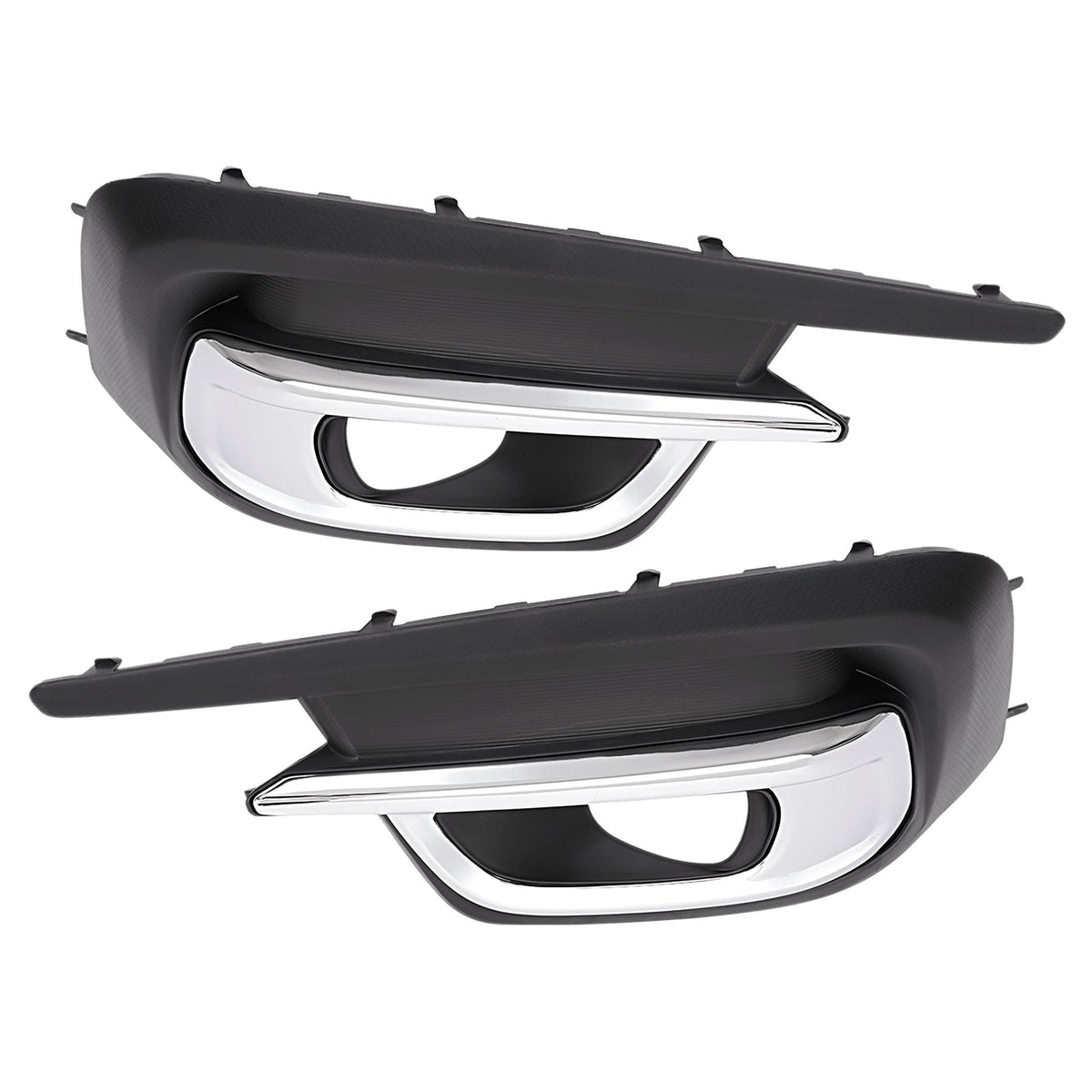Pair Fog Light Lamp Covers Bezels For Subaru Legacy 2018-2019 Left + Right Side