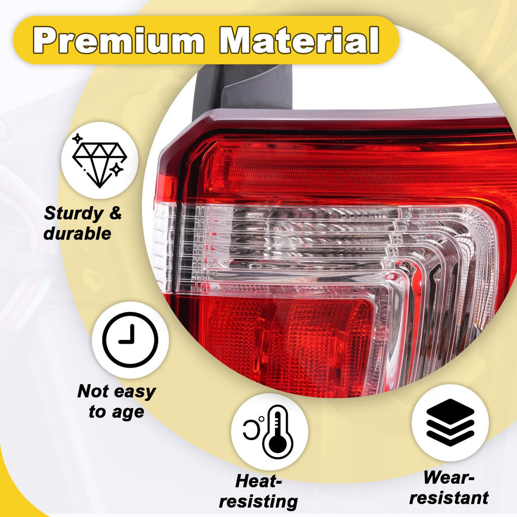 For Ford Explorer 2016 2017-2019 LED Tail Light Brake Lamp Passenger Right Side