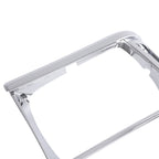2PCS Set Headlight Door Bezel Trim For Jeep Cherokee 91-96 Comanche 91-92 Chrome