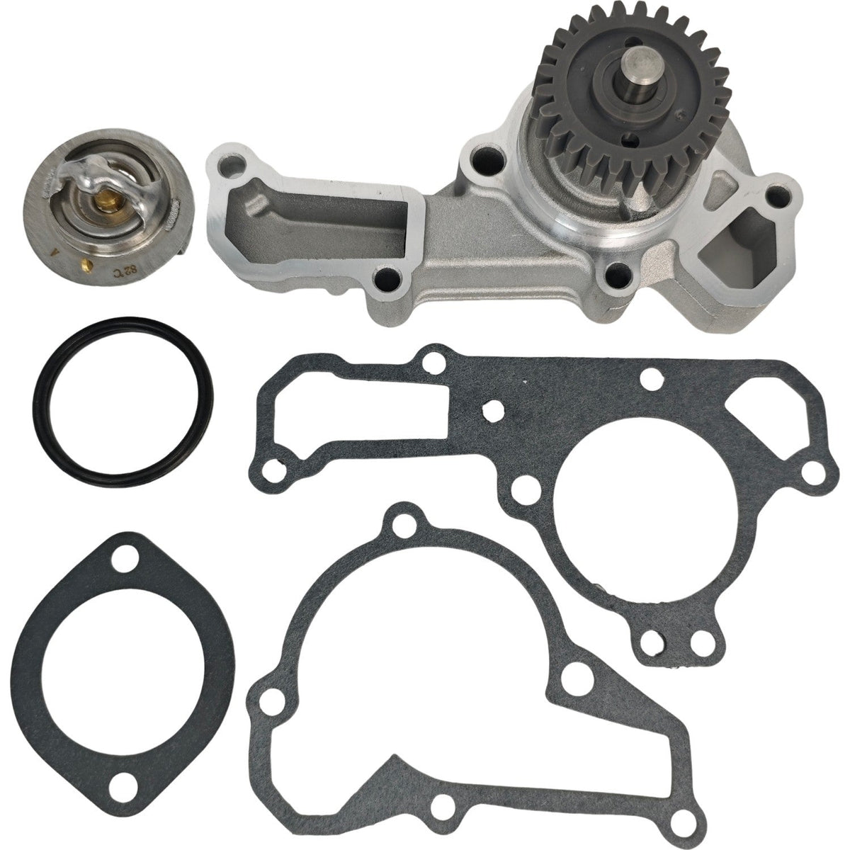Water Pump 49044-2066 with Gasket Thermostat Fit Kawasaki Mule 3020 2001-2003