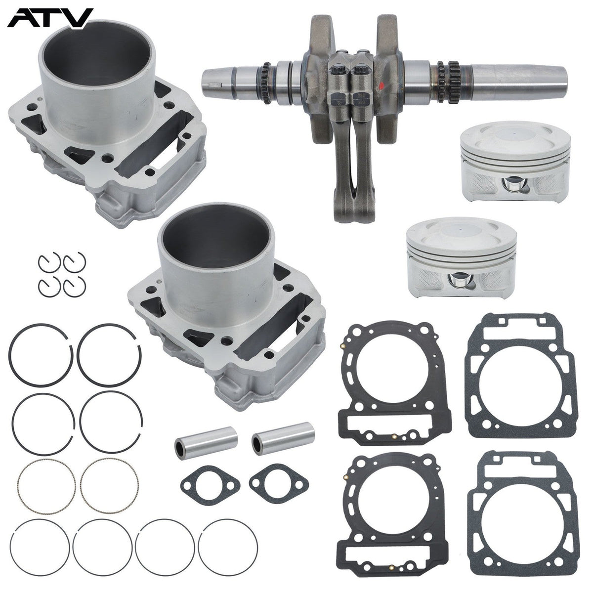 Crankshaft Cylinder Bearing Plain Kit For Can-am Outlander Commander 800