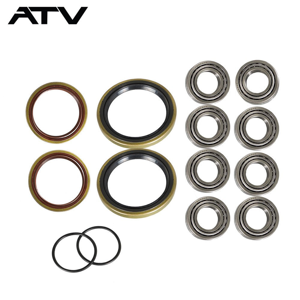 Front wheel bearings & seals kit For Polaris 400L Big Boss 6X6 1995 1996 1997