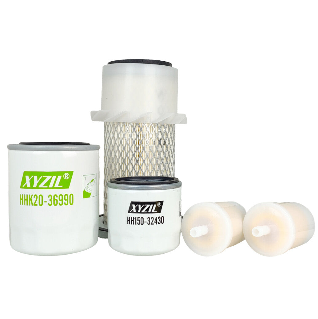 In-Line Fuel Air Oil HST Filter Kit for Kubota G1800 G1900 G2000