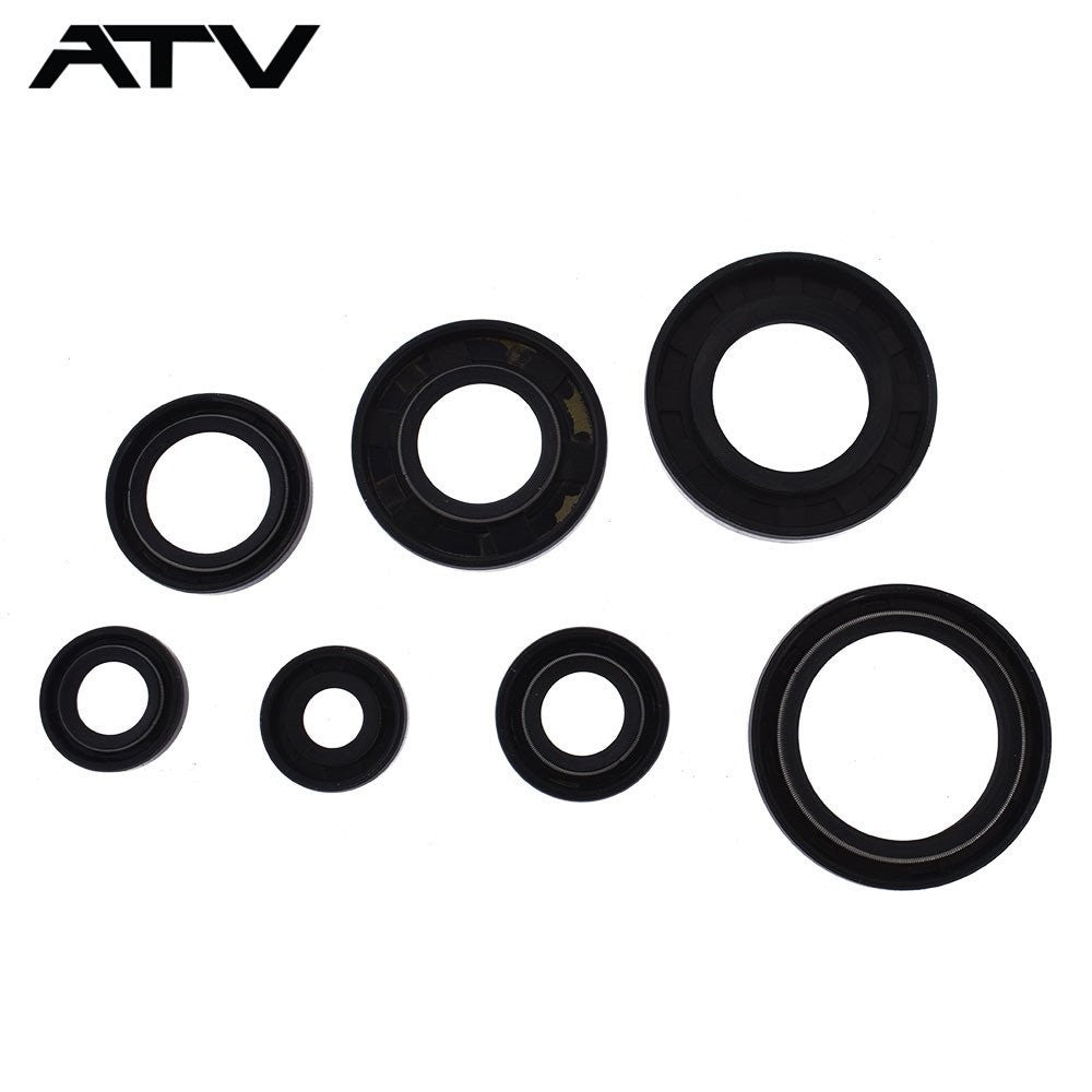 new For Yamaha Blaster 200 YFS200 1988-06  Engine Crank 7 Piece Oil Seal Set Kit