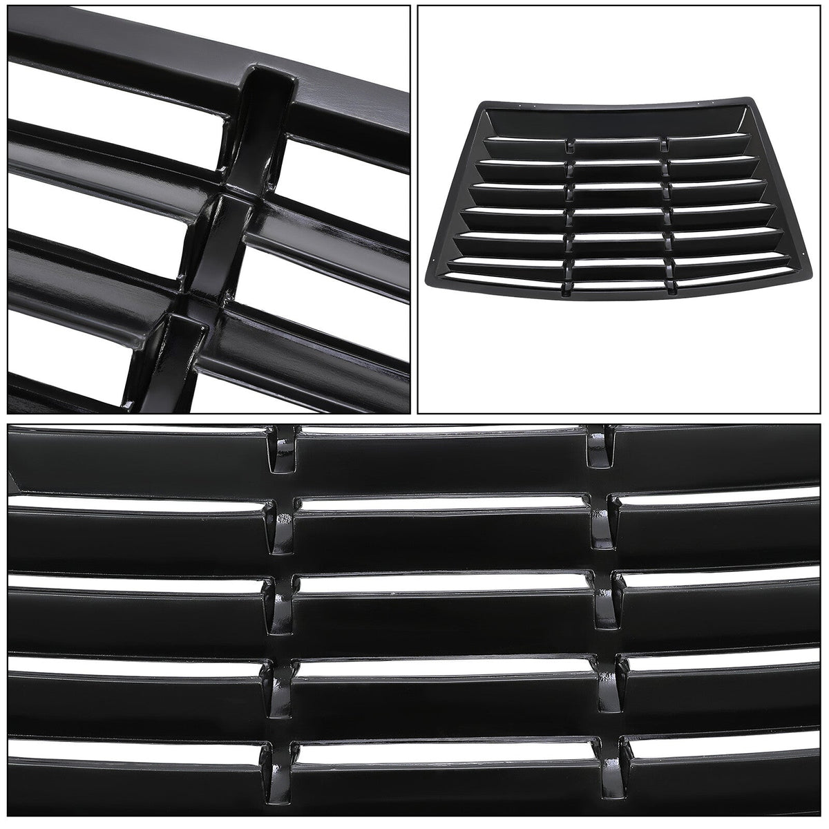 Rear Window Louver For Ford Mustang Fastback 1979-1993 92 Sun Shade Cover ABS