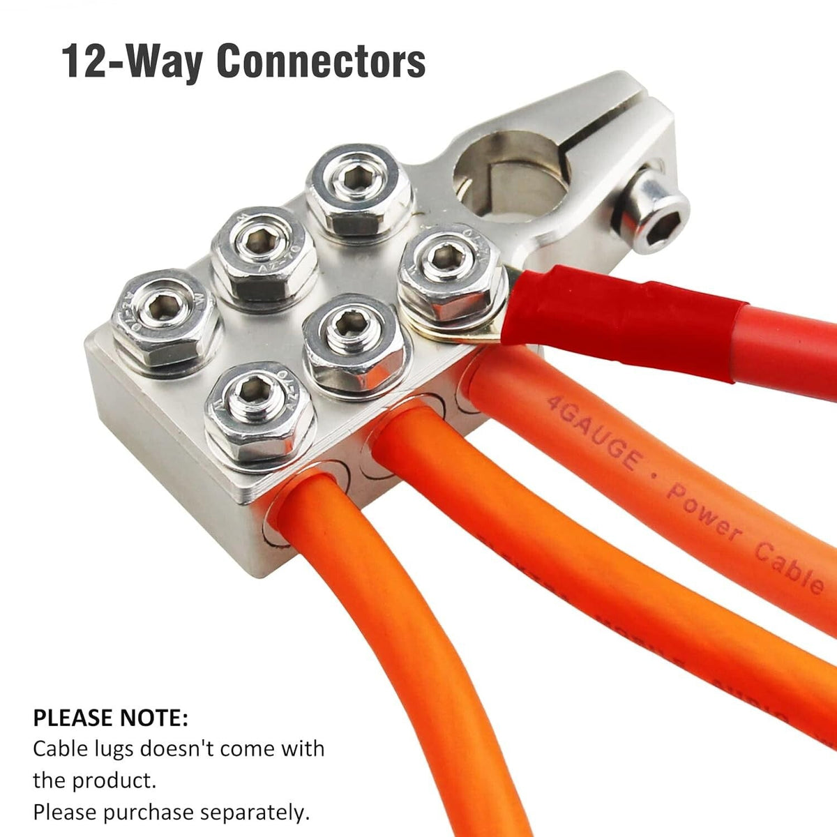 Battery Terminal Connectors, 12-Way Battery Terminal Clamps,  Battery Terminals