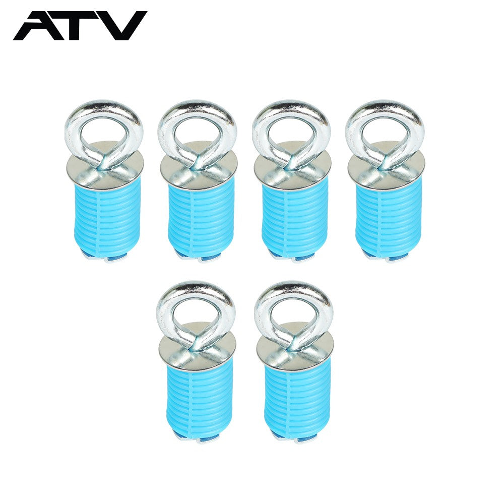 Generic 6x For Polaris RZR Lock & Ride Tie Down Anchor Cargo Hook For Sportsman