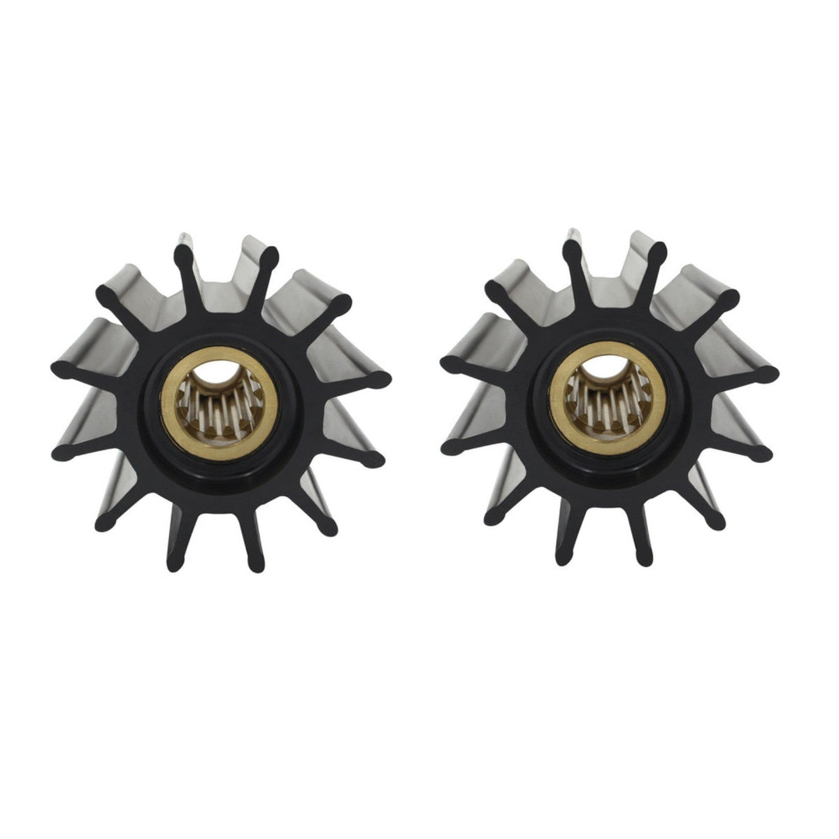 2Pcs Water Pump Impeller Caterpillar 2820683 2845561 123-0492 109-5324 109-5327