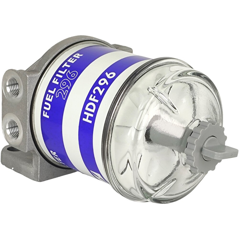 Fuel Filter 6560348 w/ Glass Bowl for Bobcat Wheel Loader 1213 1600 2000