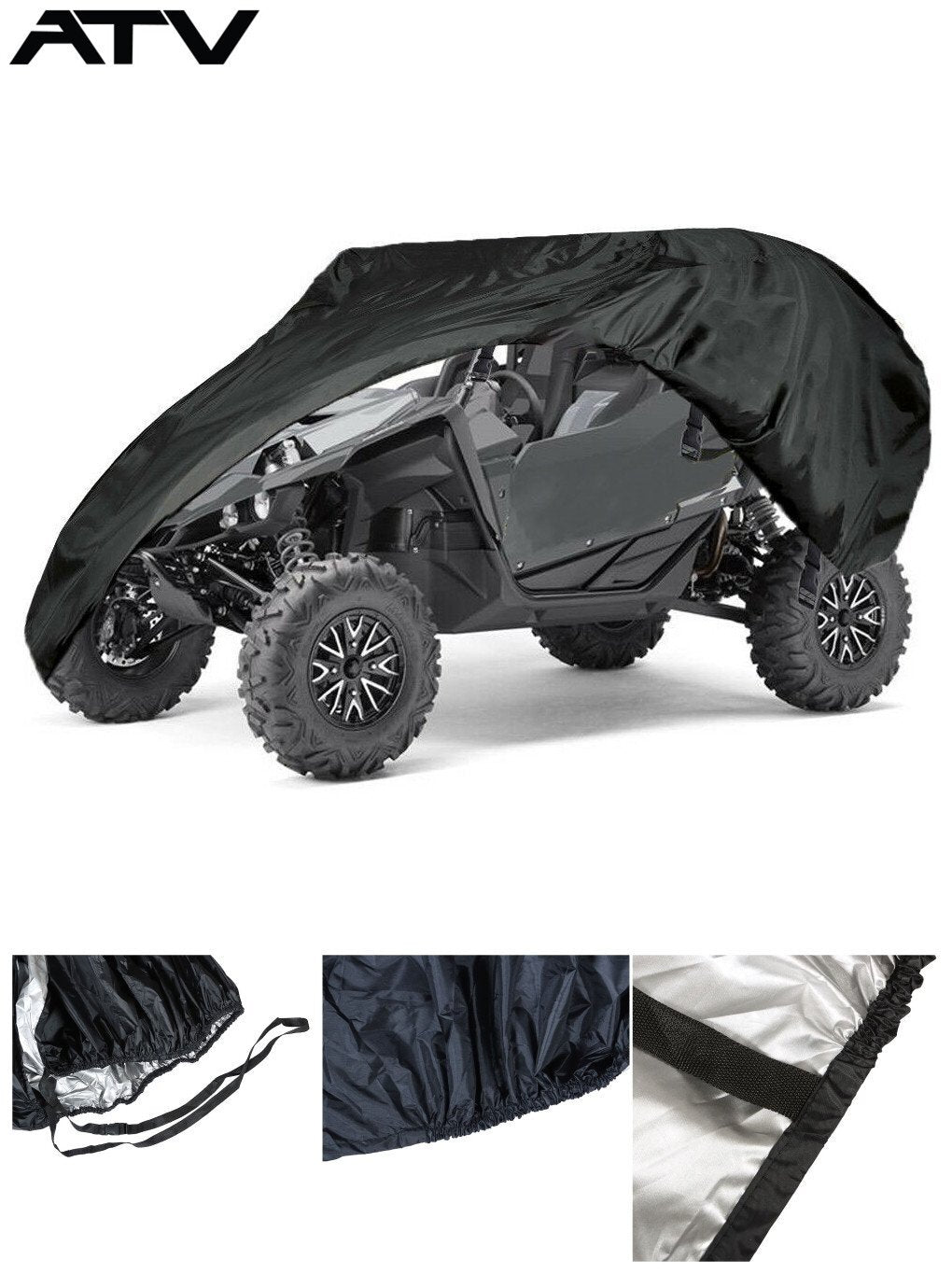 Generic Vehicle Storage Cover Waterproof Fits For Yamaha YXZ 1000R SS SE EPS