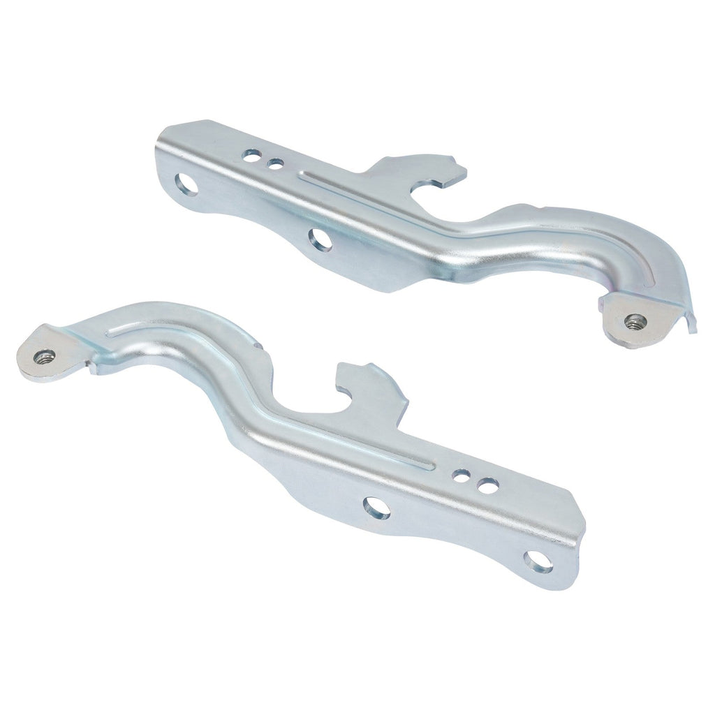 Hood Hinges Set Silvery Driver & Passenger Side For 2011-2024 Dodge Durango