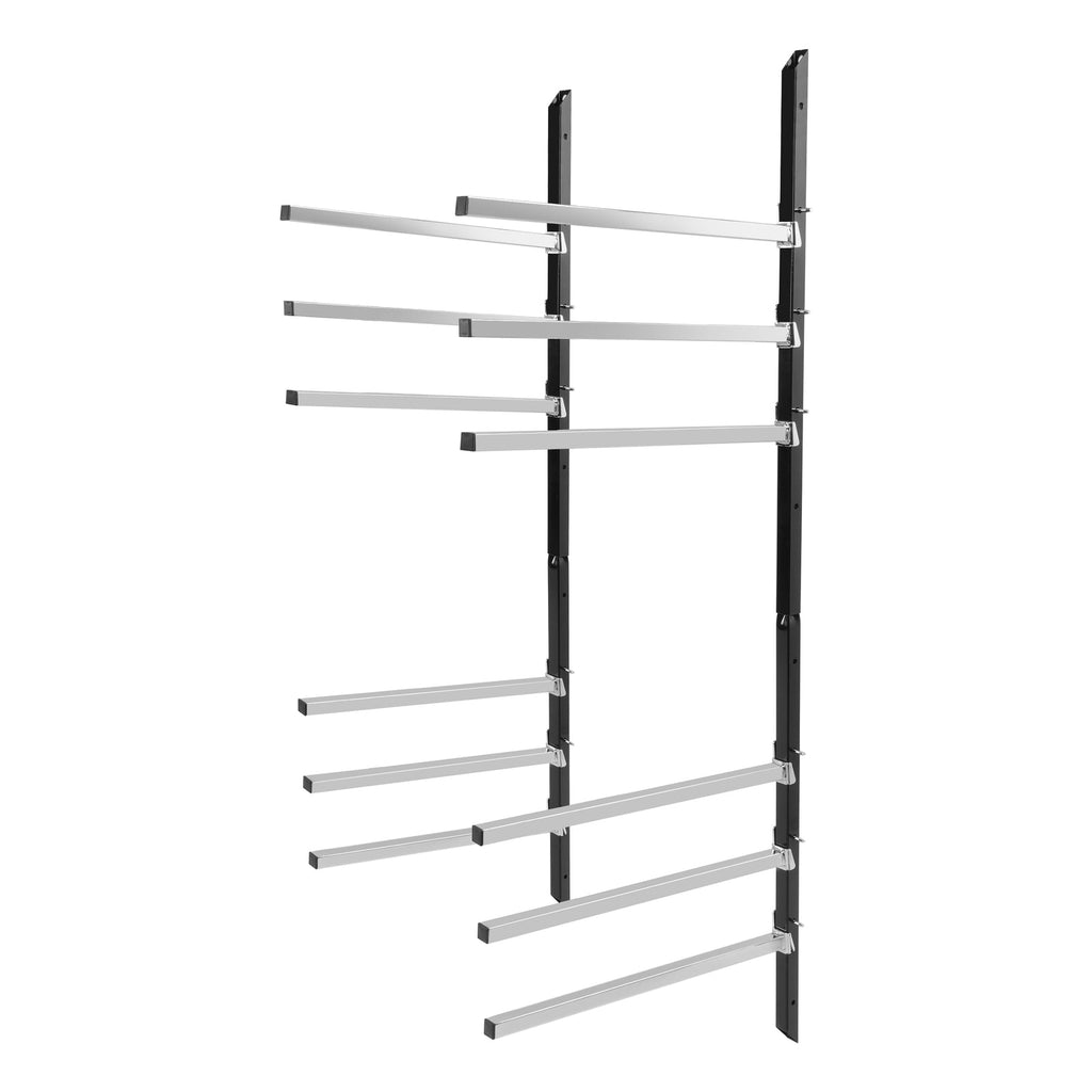 Wall Mounting Bumper Stand - Auto Body Paint Stand Rack w/ 6 Removable Arms