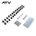 Complete Front&Rear A-Arm Bushing Kit 2008-2014 For Polaris RZR 800 RZR S 4 800