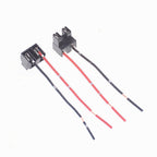 Wire Pigtail Female P A H7 Two Harness Head Light Low Beam Socket Plug Fit Lamp
