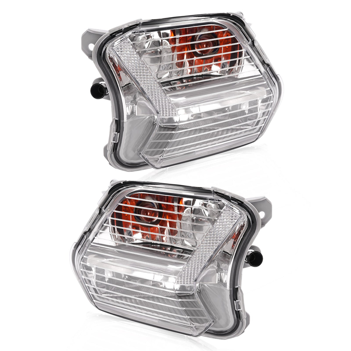 Front Fog Lights Turn Signal Lamp With Bulb For Ford Escape Kuga 2017-2019 LH+RH
