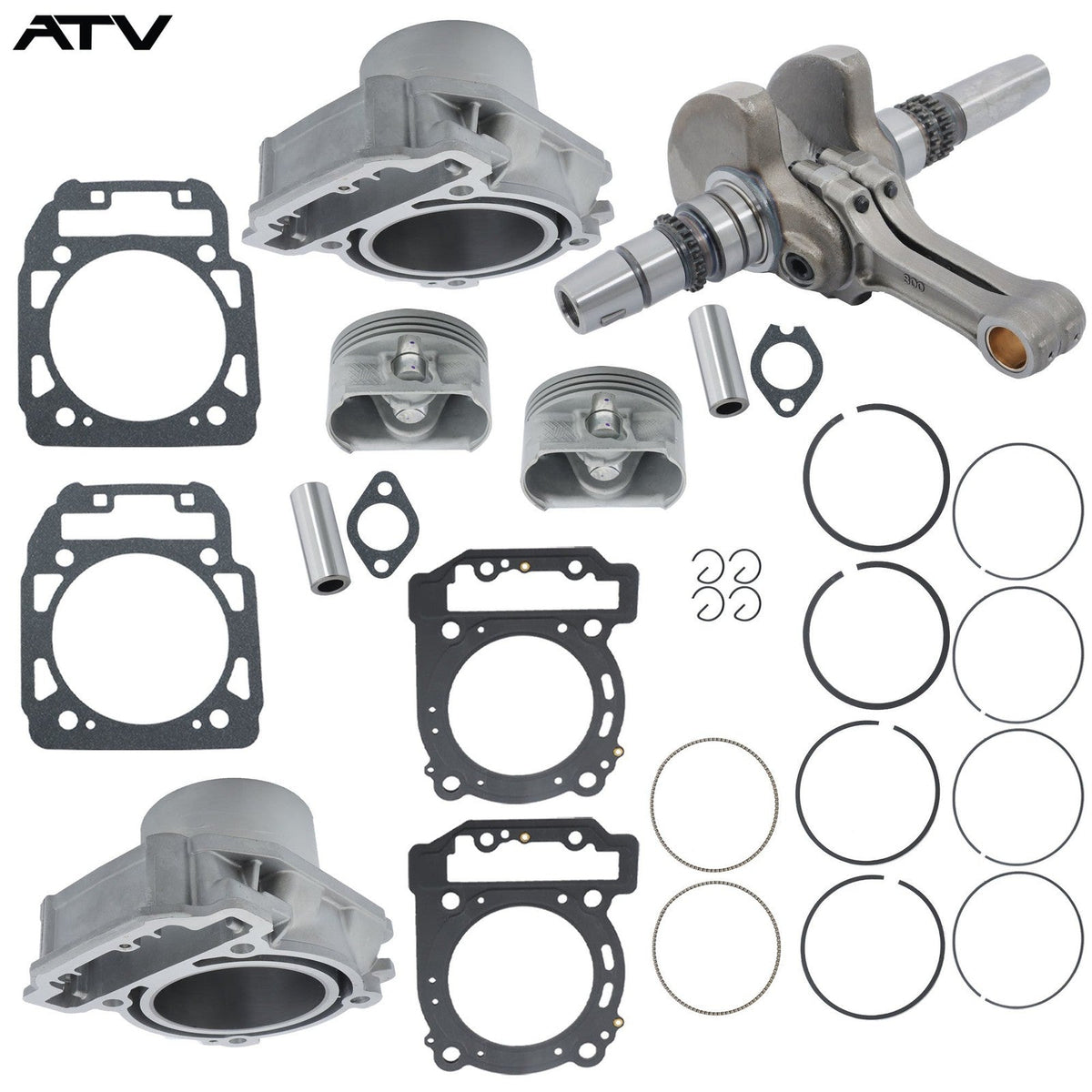 Crankshaft Cylinder Bearing Plain Kit For Can-am Outlander Commander 800