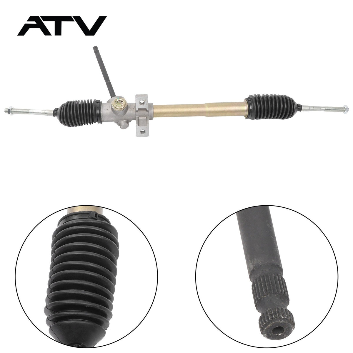 Steering Rack and Pinion w/ Tie Rod Ends For John Deere Gator 2X4 4X6 / E-Gator