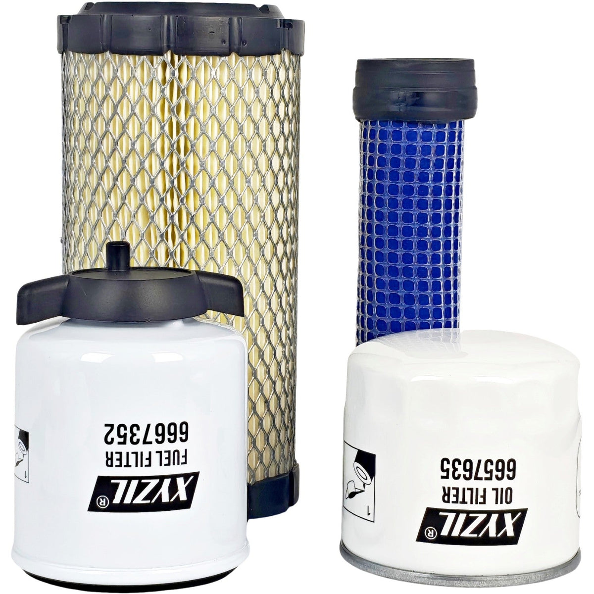 Service Filter Kit Fit for Bobcat E26 w/Kub D1105 Engine Compact Excavator