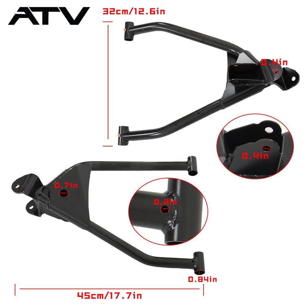 Black LH Front Left Control Arm Fit for 2009-2021 Polaris RZR 170 0454270-067