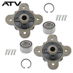 Rear Wheel Hub & Bearing Kit For Polaris Ranger XP 900/Crew XP 900 2013-2019 2X