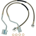 Extended Front Stainless Brake Lines 80-96 4WD for Ford F-150/Bronco 89310S