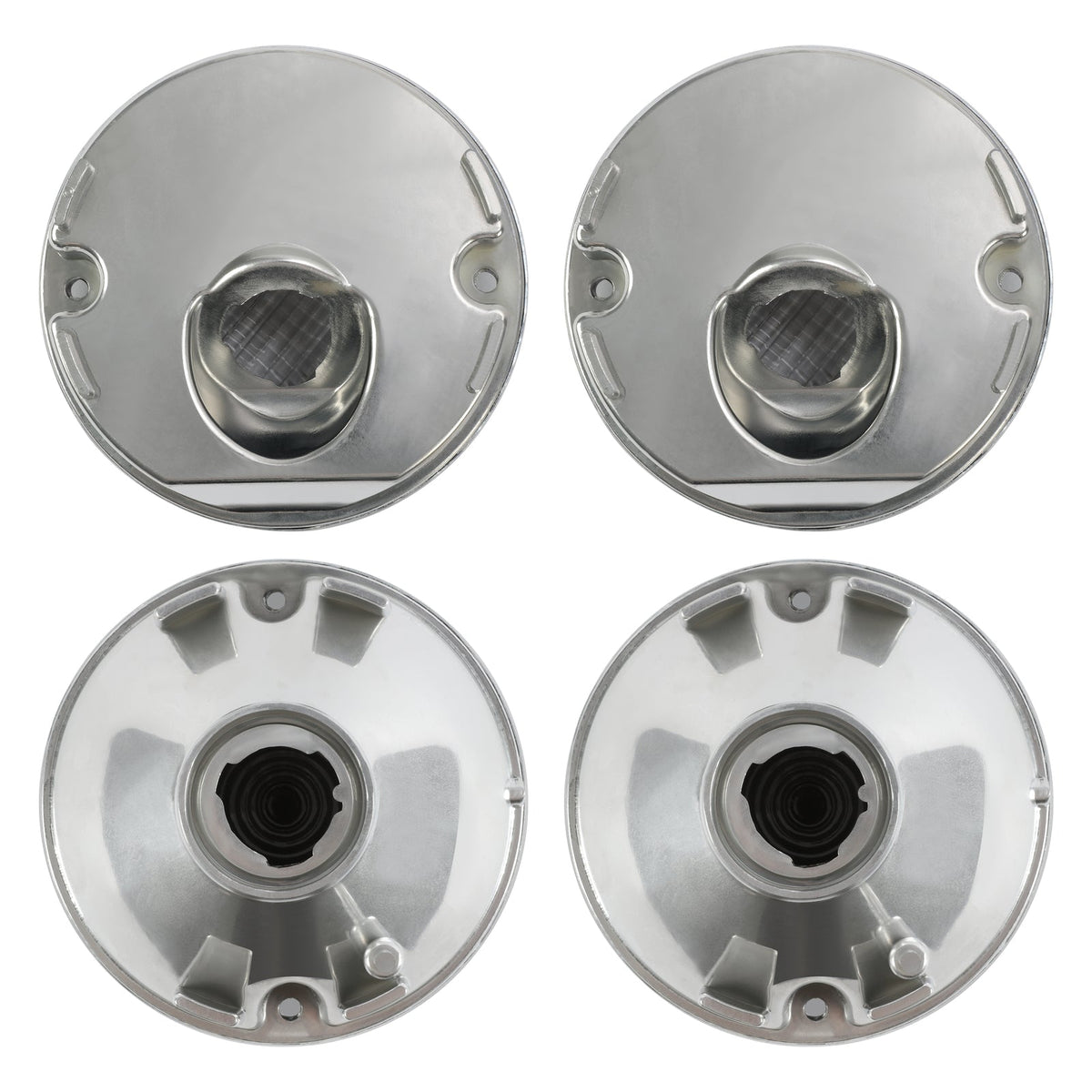 Tail Lights and Backup Lights Set For Chevrolet Corvette C3 1975-1979 Smoked