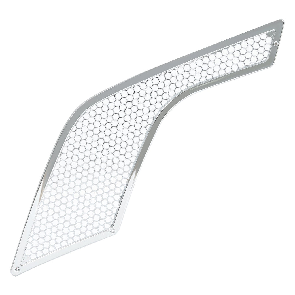 For Volvo VNL 04-17 Chrome Side Grille Pair Driver & Passenger Air Intake Vent