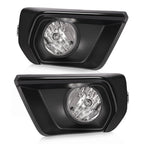 Clear Fog Light For Chevy Colorado 2021-2022 w/Bezel Relay Switch Wire Bulb Pair