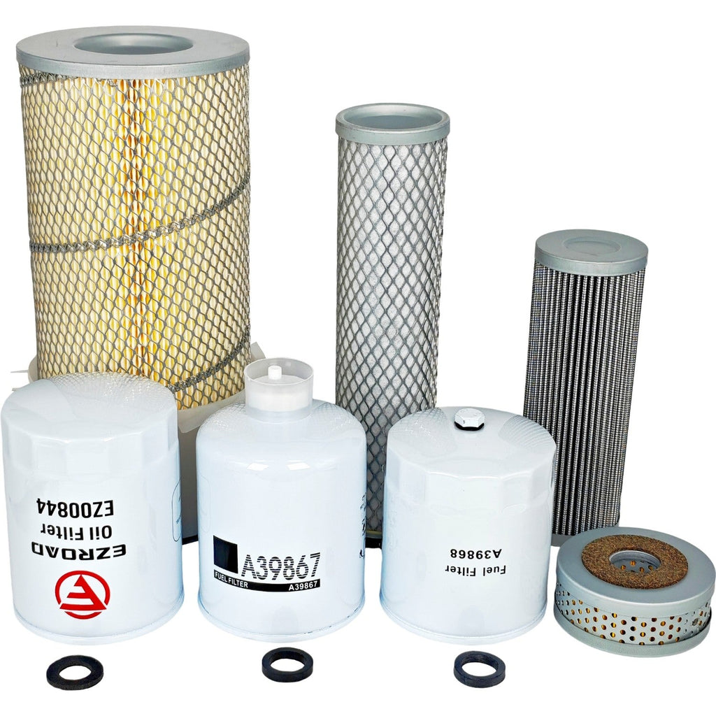 Maintenance Filter Kit for Case 580B w/L 4 3.1L A42242 A39868 A39867 A42274