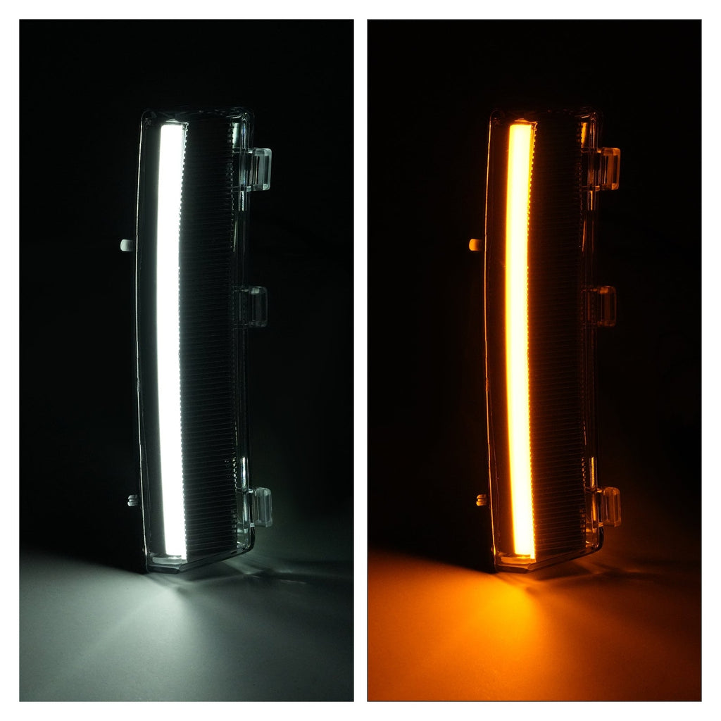 Switchback Clear Lens Turn Signal Lights Side Marker For Nissan 350Z LCI 06-09