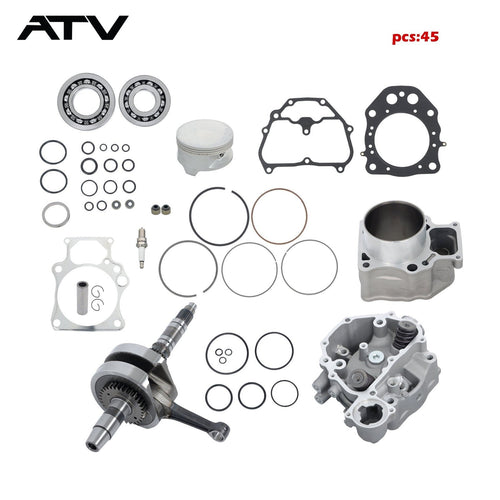 12200-HP7-A01 13000-HR3-A4 Rebuild Kit crankshaft cylinder head For Honda TRX420