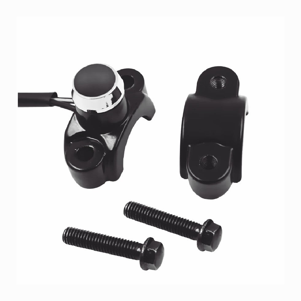 7/8" Aluminum Motorcycle ATV Horn Switch Momentary Button Electric Power Start