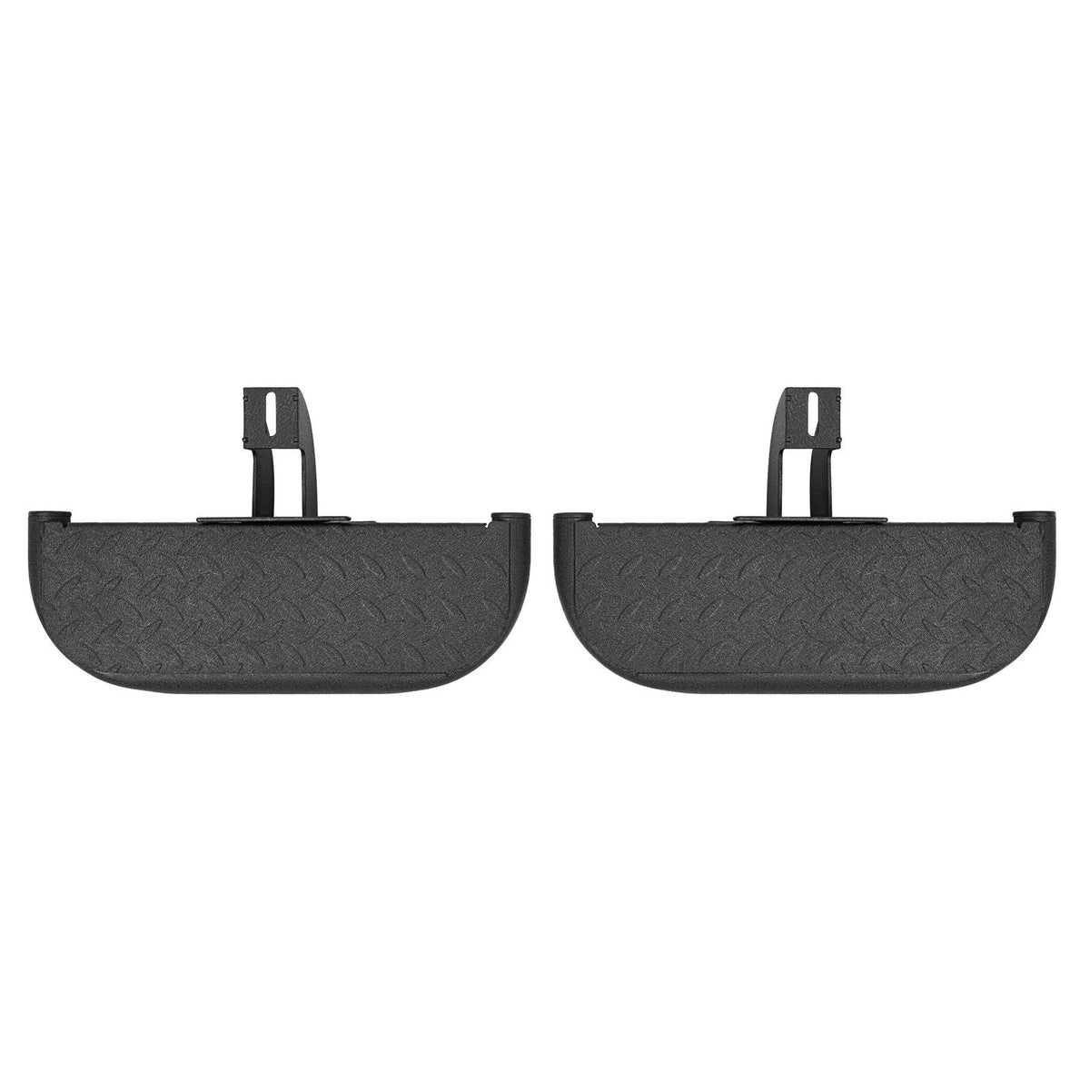 For 07-18 Jeep Wrangler JK Steel Side Hoop Steps Nerf Bar Running Boards  2-Door