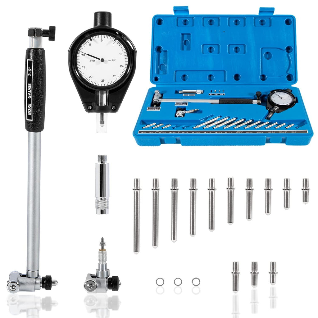 52-646-400-0 Cylinder Dial Indicator Bore Gauge Gage 1.4" To 6" Measuring Range