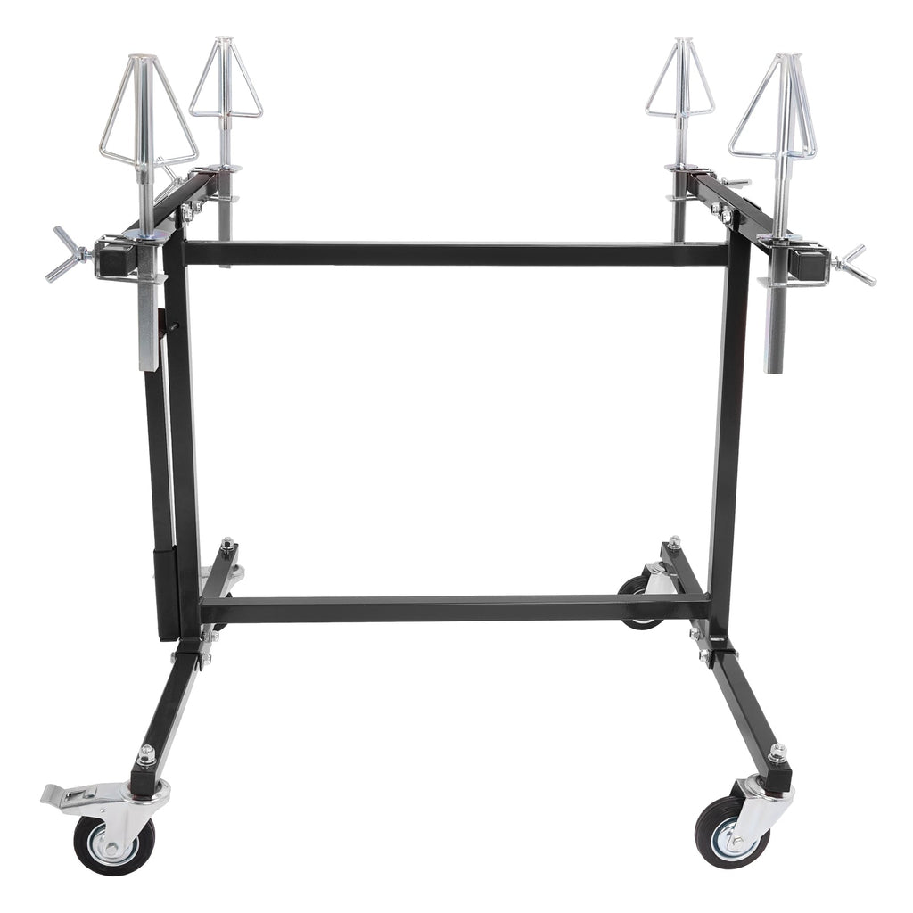 Foldable Wheel Paint Stand Panel Painting Stand For Auto Body Parts and Rims