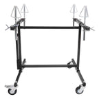 Foldable Wheel Paint Stand Panel Painting Stand For Auto Body Parts and Rims