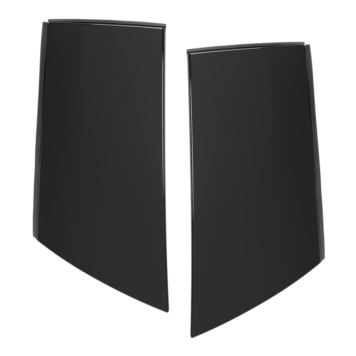 Pair Pillar Molding Trim Cover Painted Black LH & RH For 2009-2020 Nissan 370Z