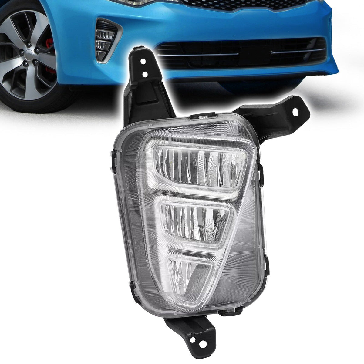 Front Passenger Side LED Fog Light Lamp For Kia Optima 2016-2018 #92202D5000