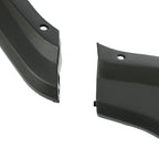 For Corvette C8 Z51 2020-2023 21 22 5VM Style Black Front Bumper Lip&Side Skirts